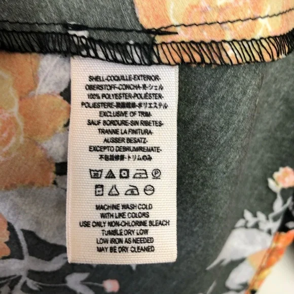 Free People Size 0 Parker Floral Long Sleeve Dress - Picture 7 of 10